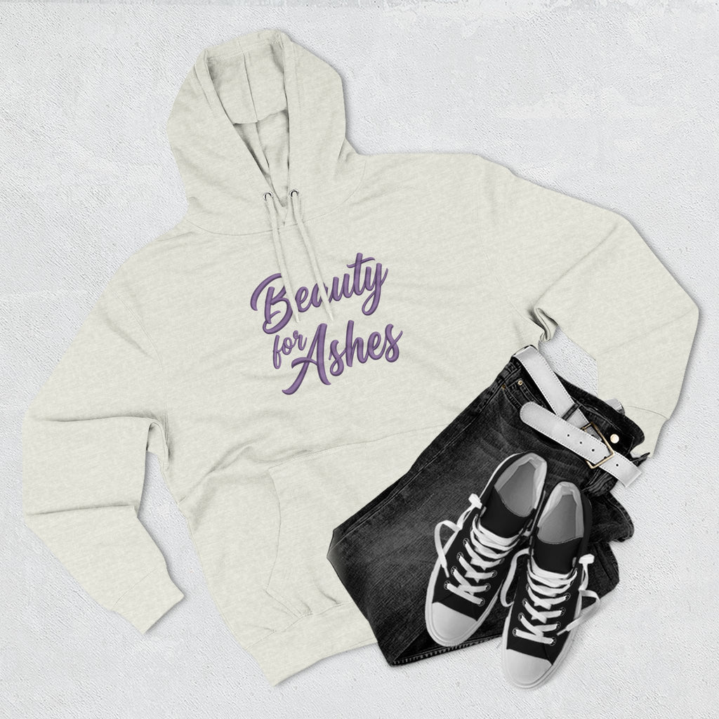 Beauty for Ashes Phoenix Rise Hoodie | Inspirational Scripture Sweatshirt