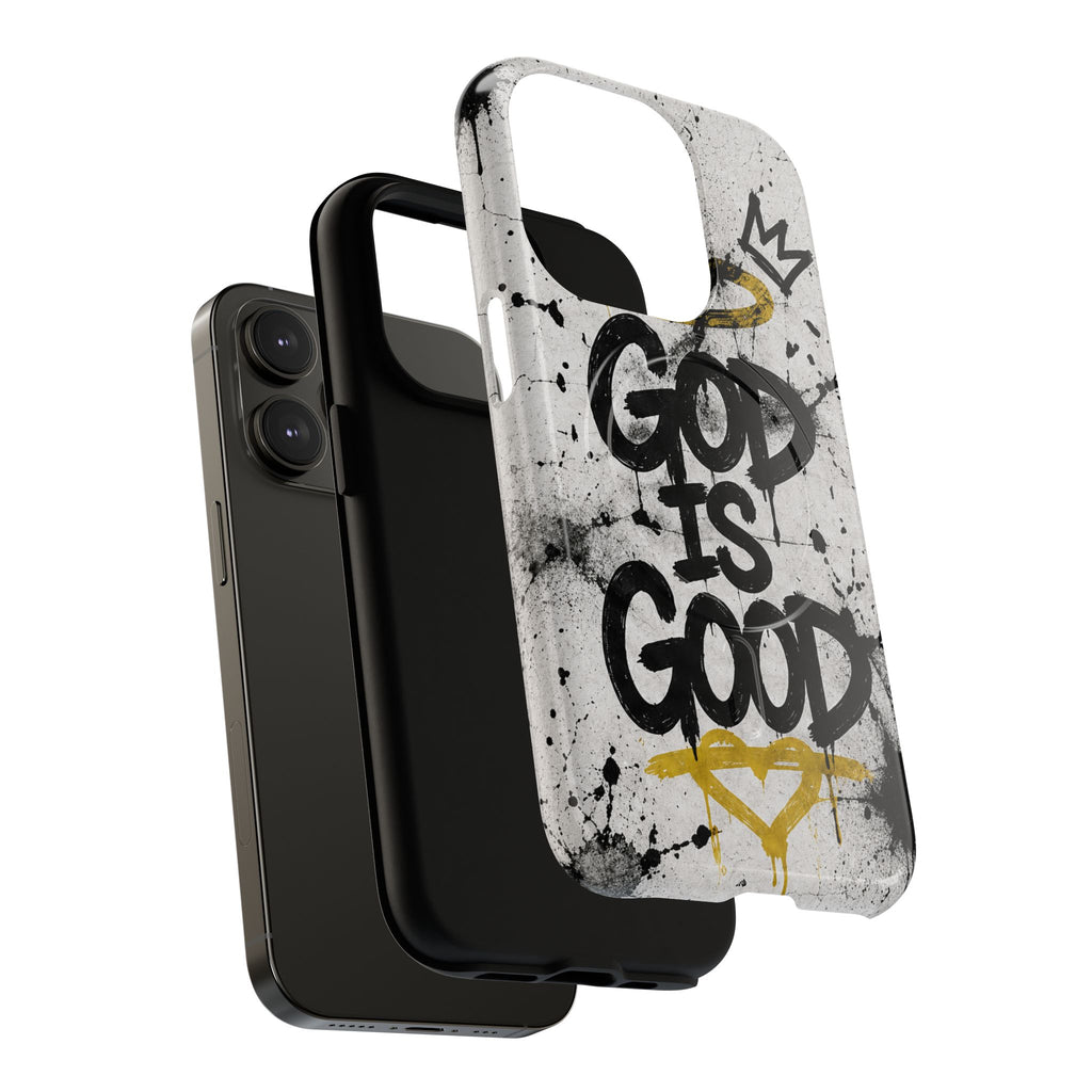 God Is Good Christian Graffiti Tough Magnetic Phone Case