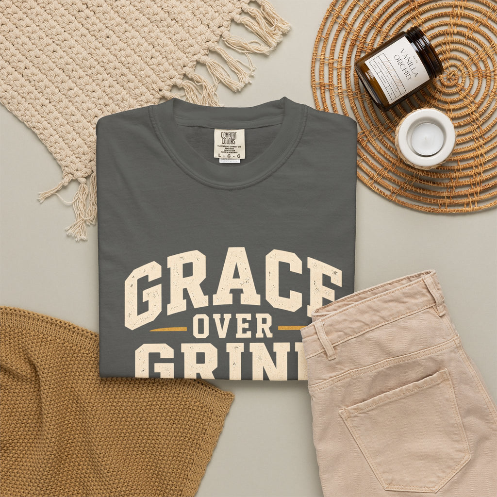 Grace Over Grind Christian T-Shirt