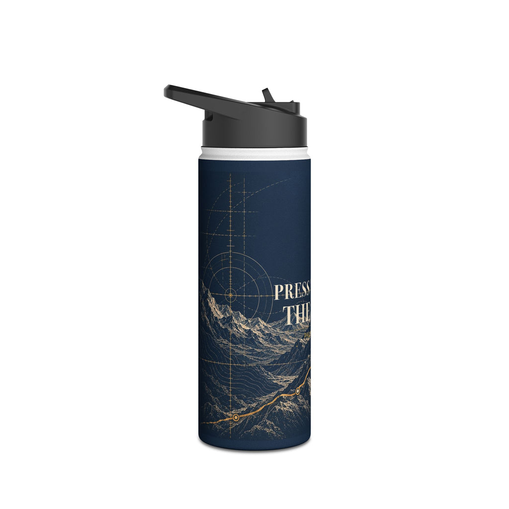 Press Toward the Mark Stainless Steel Water Bottle