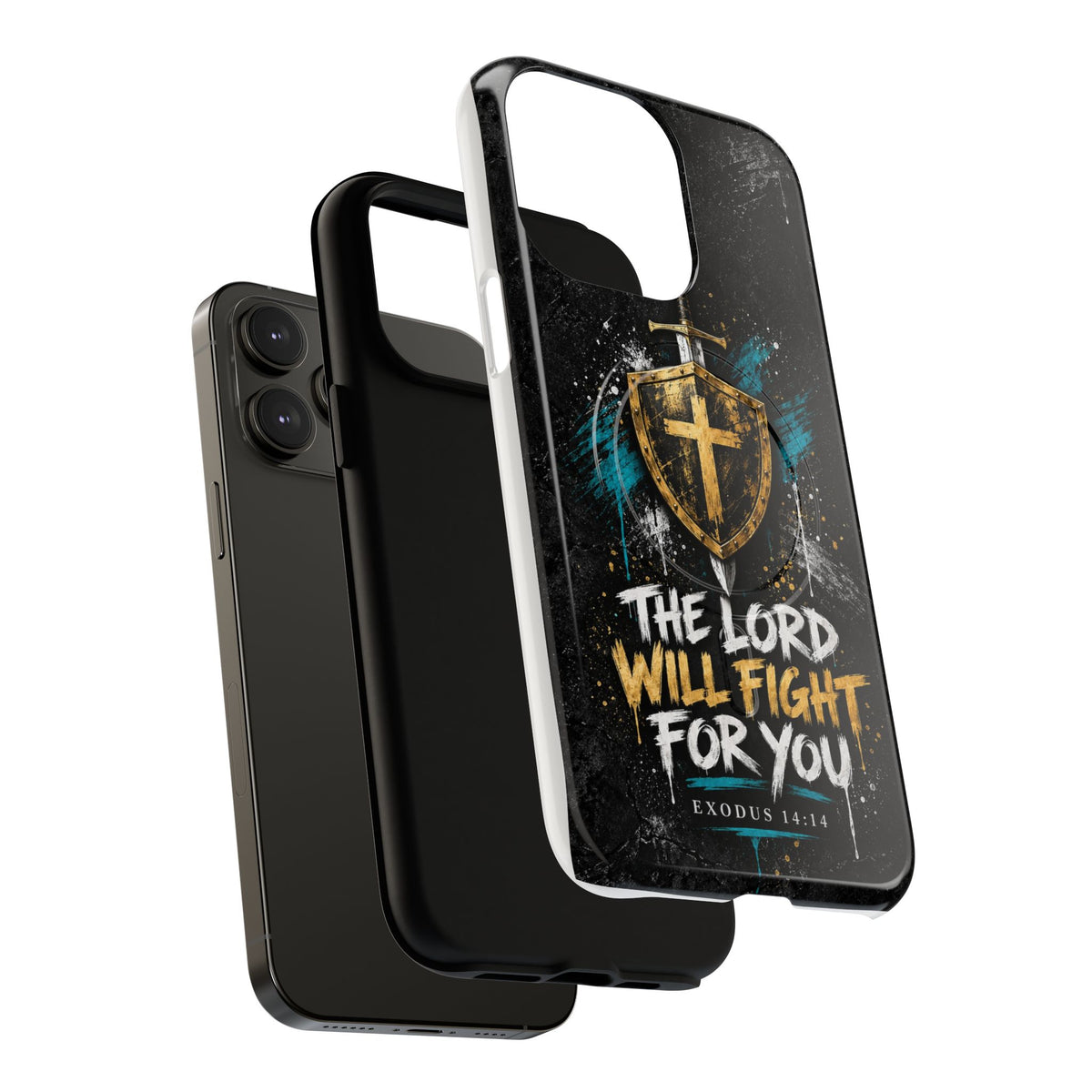 The Lord Will Fight for You Tough Magnetic Phone Case