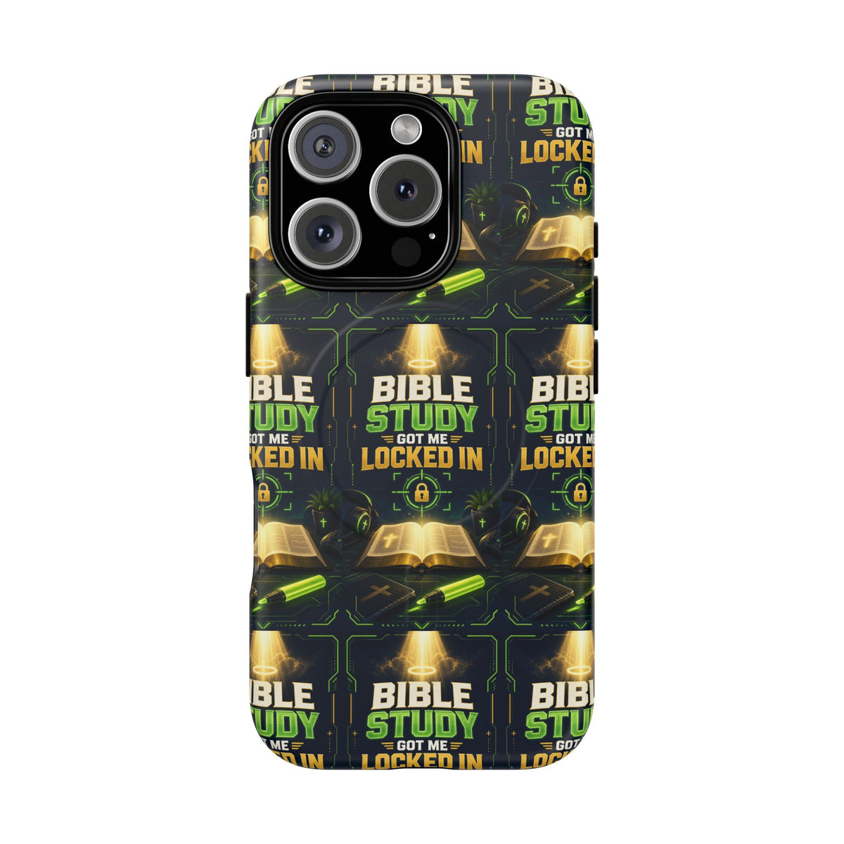 Bible Study Got Me Locked In Magsafe Phone Case