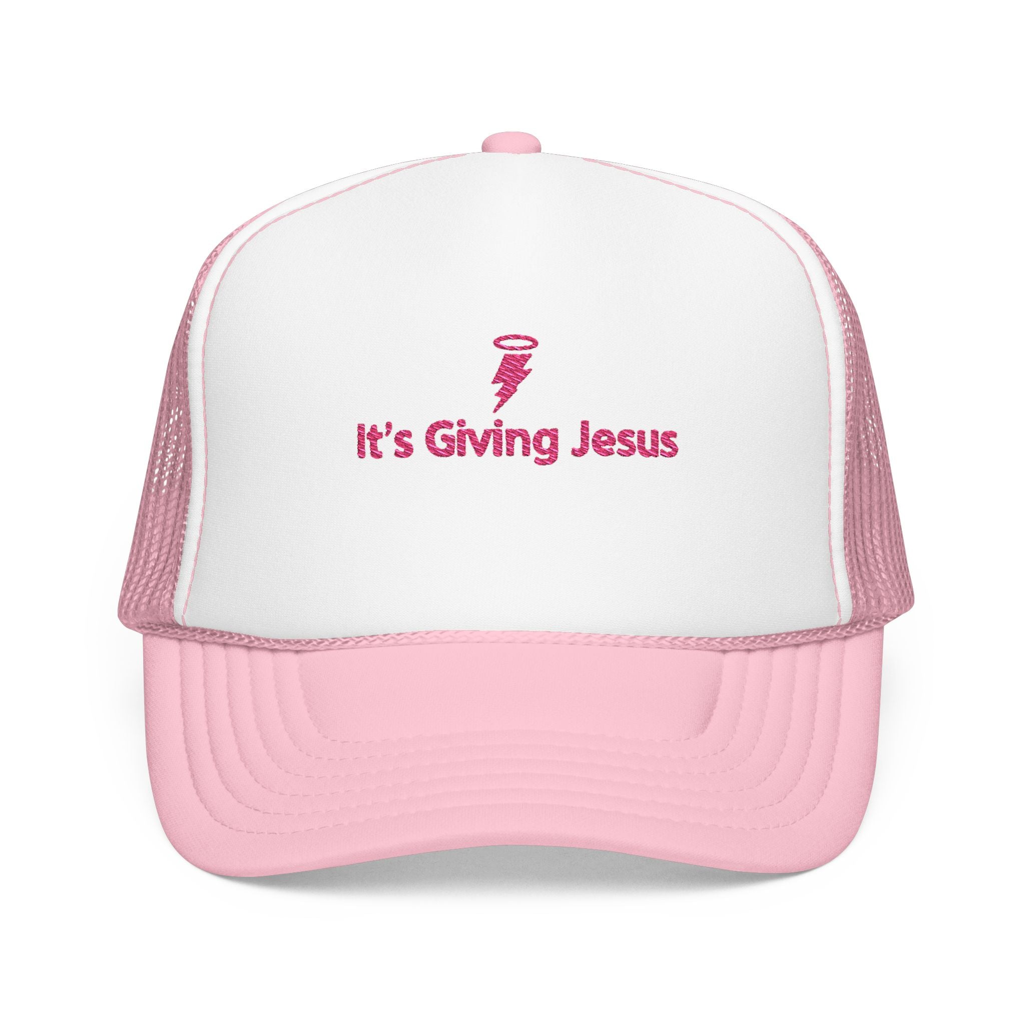 Its Giving Jesus Hat Embroidered Faith Dad Hat Christian Baseball Cap for Women Cute Christian Streetwear Religious Gift