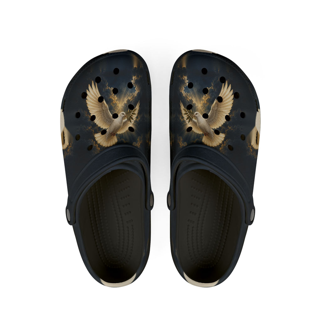 Dove of Peace | John 14:27 Christian EVA Foam Clogs