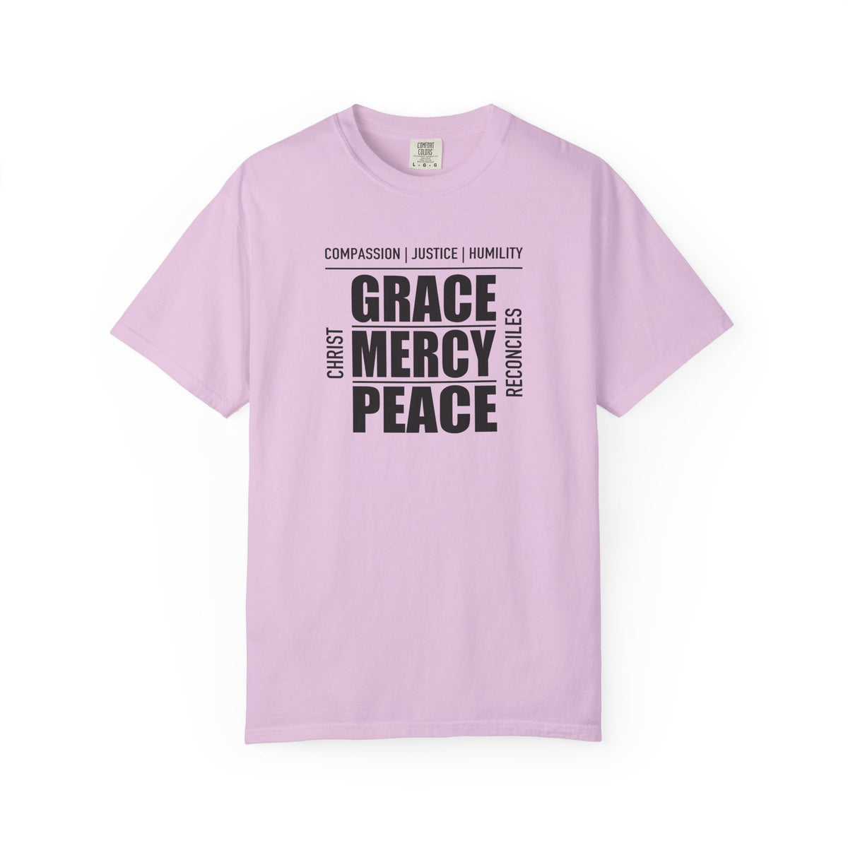 Grace Mercy Peace | Christian Tee