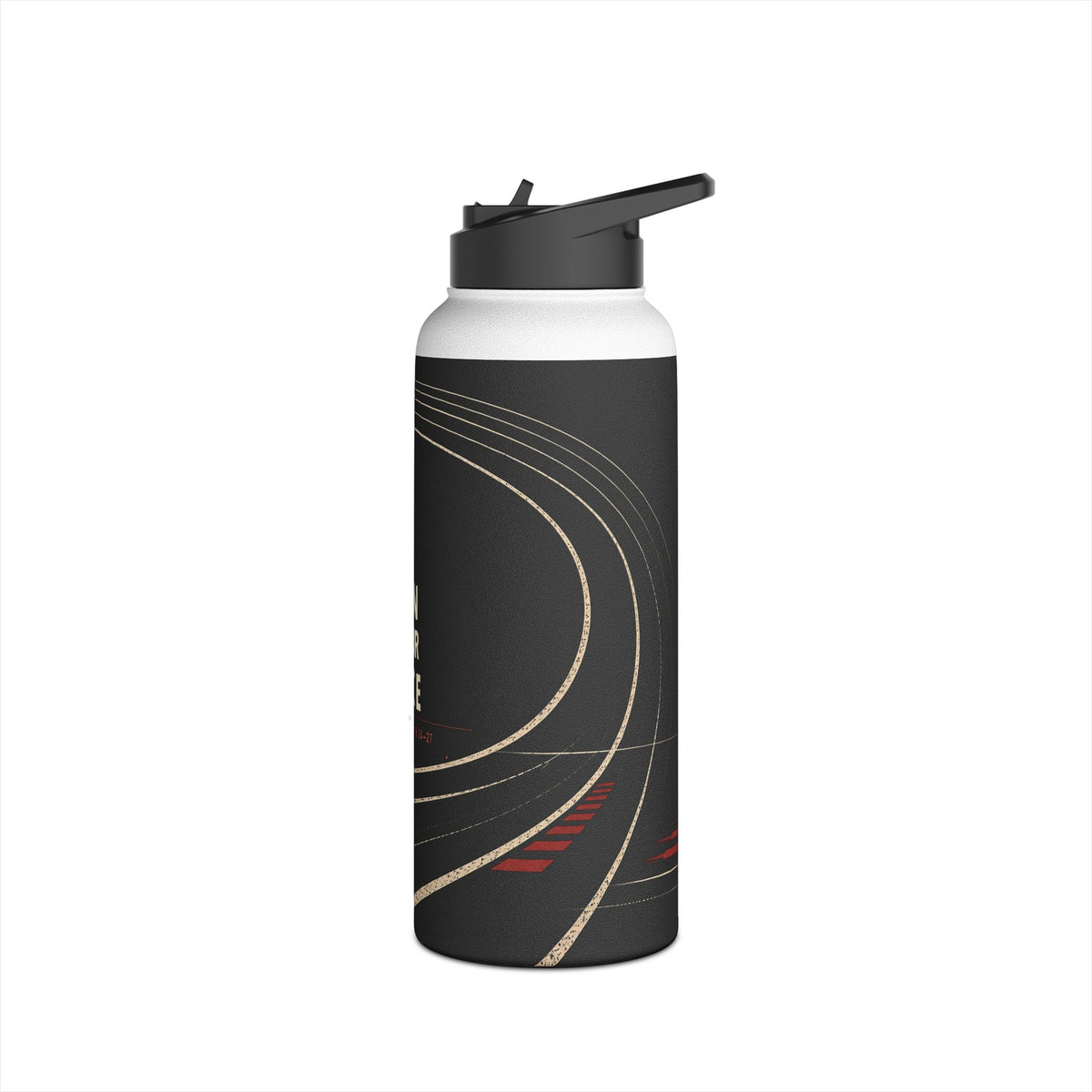 Run Your Race Stainless Steel Water Bottle