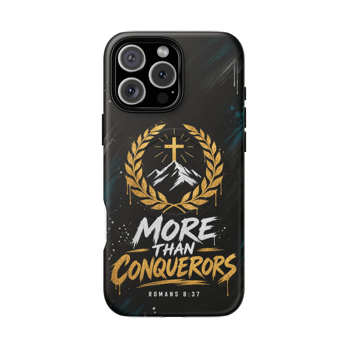 More Than Conquerors Phone Case