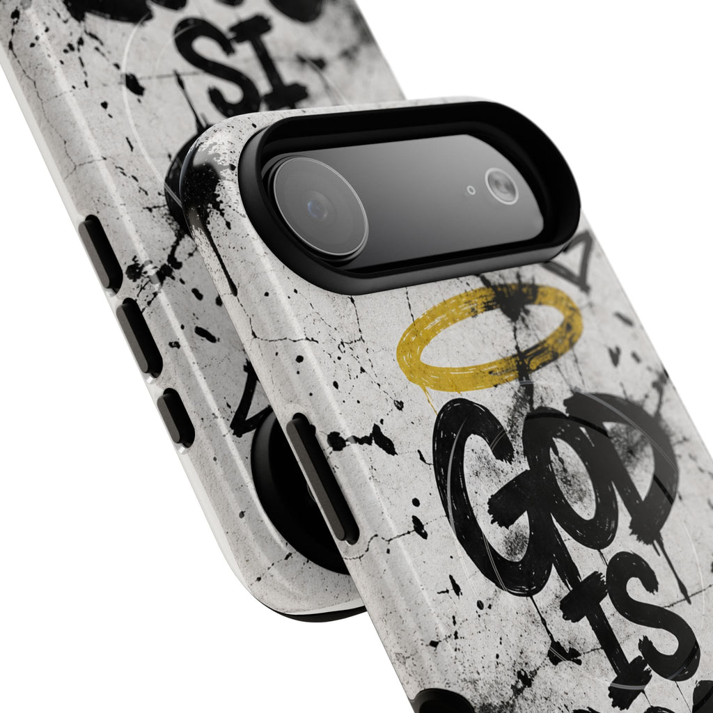 God Is Good Christian Graffiti Tough Magnetic Phone Case