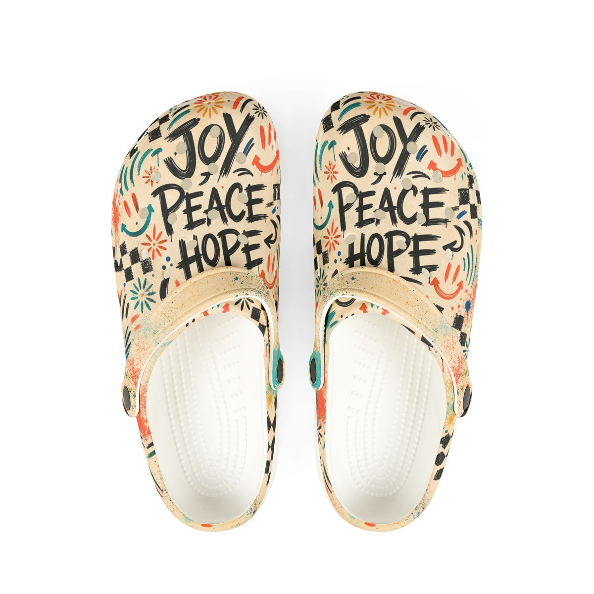 Joy Signal EVA Foam Clogs (AOP)