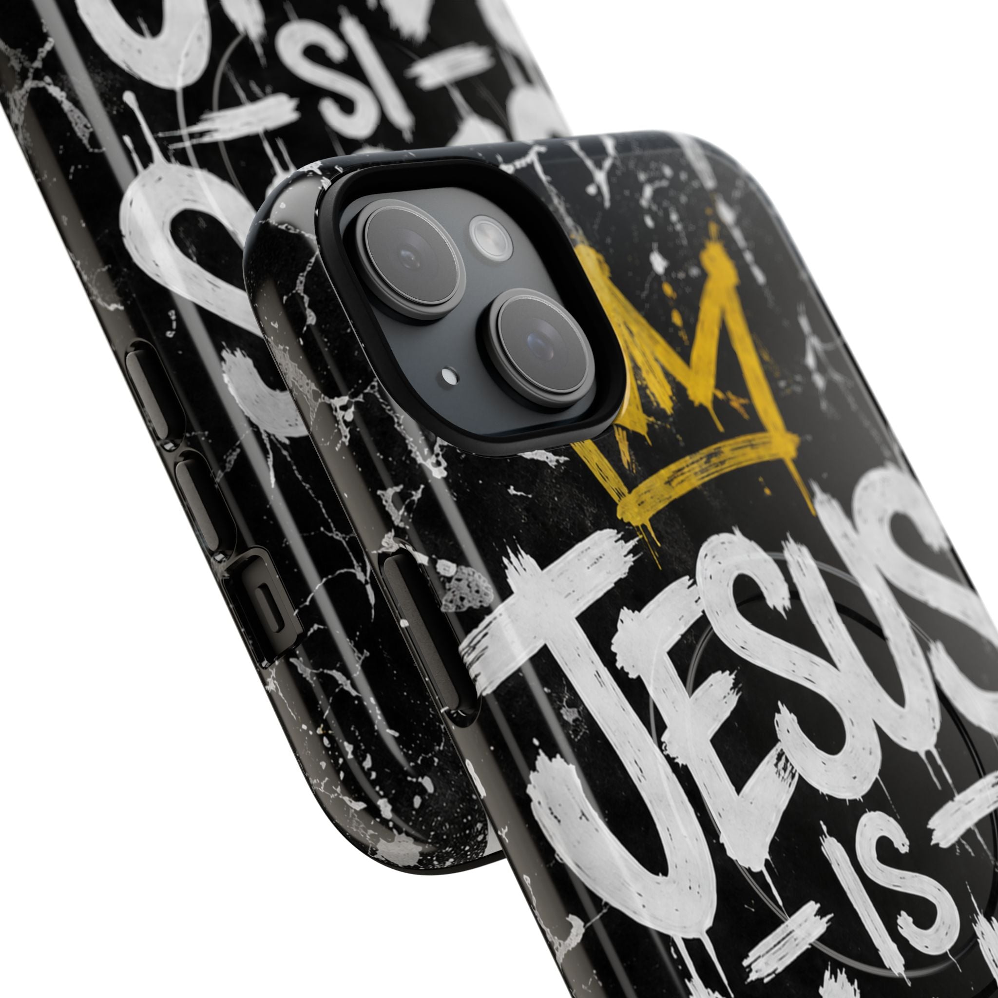 Jesus Is King Christian Graffiti Tough Magnetic Phone Case