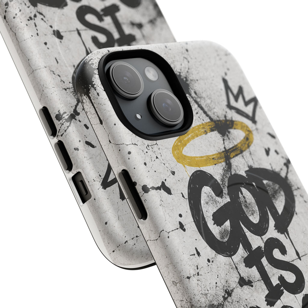God Is Good Christian Graffiti Tough Magnetic Phone Case