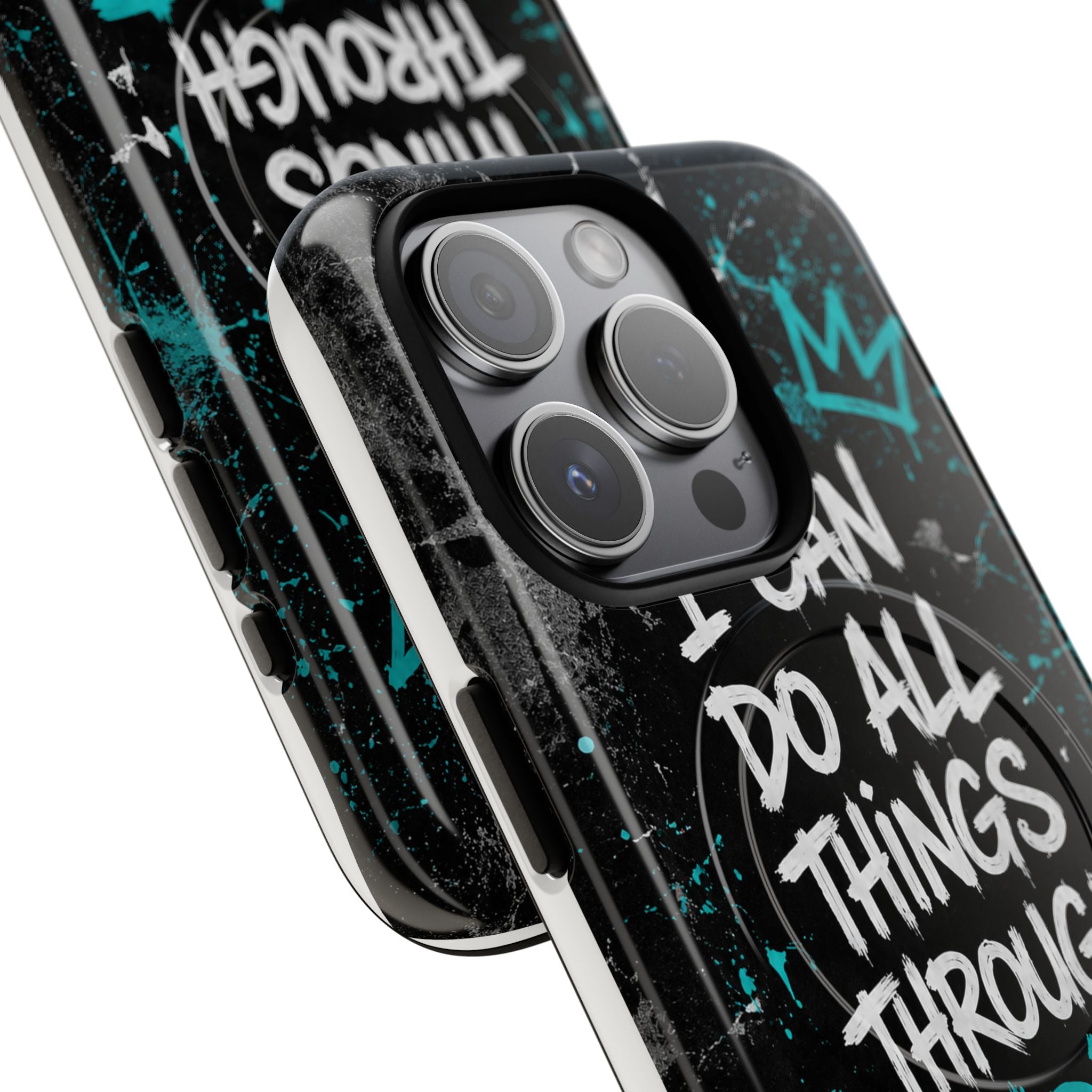 Through Christ Philippians 4:13 Tough Magnetic Phone Case