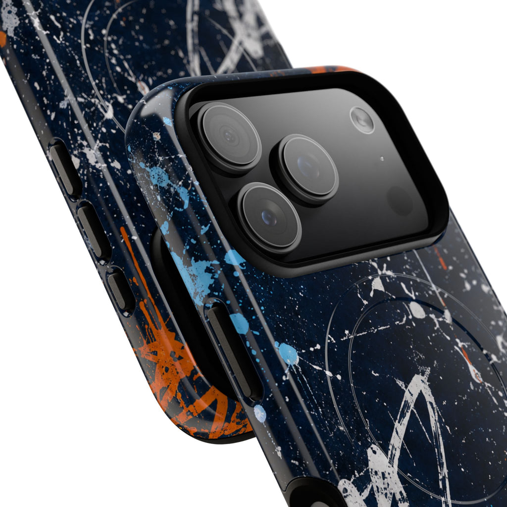 Midnight Praise Abstract Graffiti Tough Magnetic Phone Case