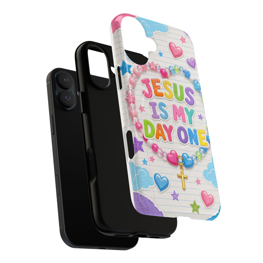 Jesus Is My Day One MagSafe Tough Phone Case