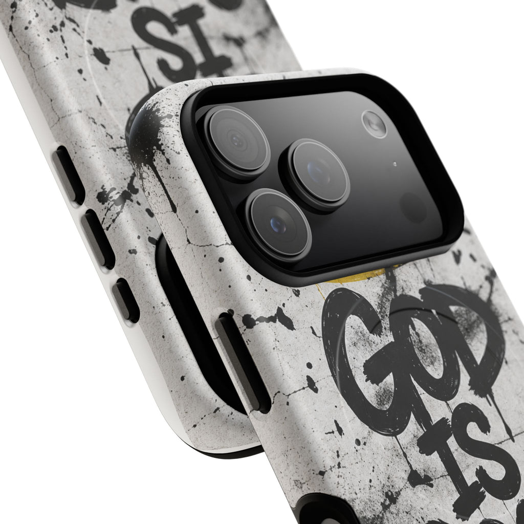 God Is Good Christian Graffiti Tough Magnetic Phone Case