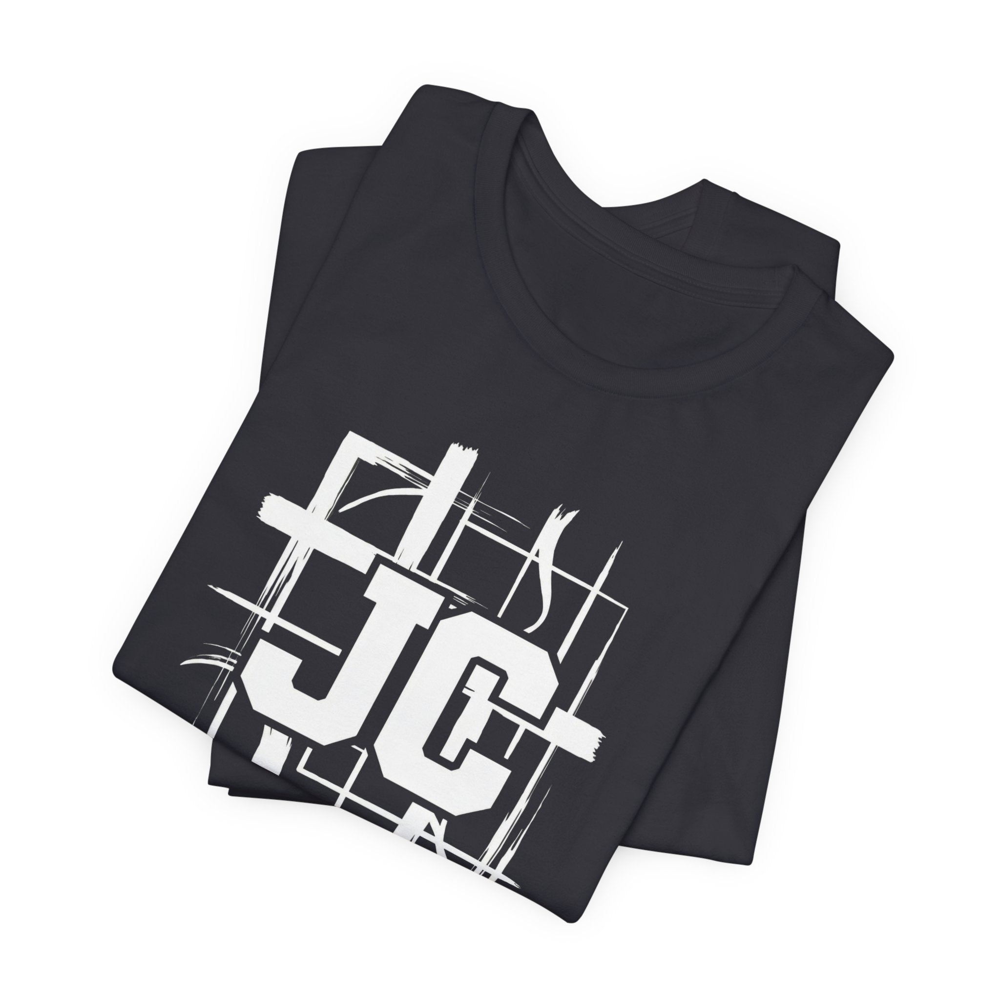 JC Monogram Shirt, Jesus Christ Initials Tee, Christian Streetwear Graphic Tee, Minimalist Faith T Shirt, Unisex Everyday Gift