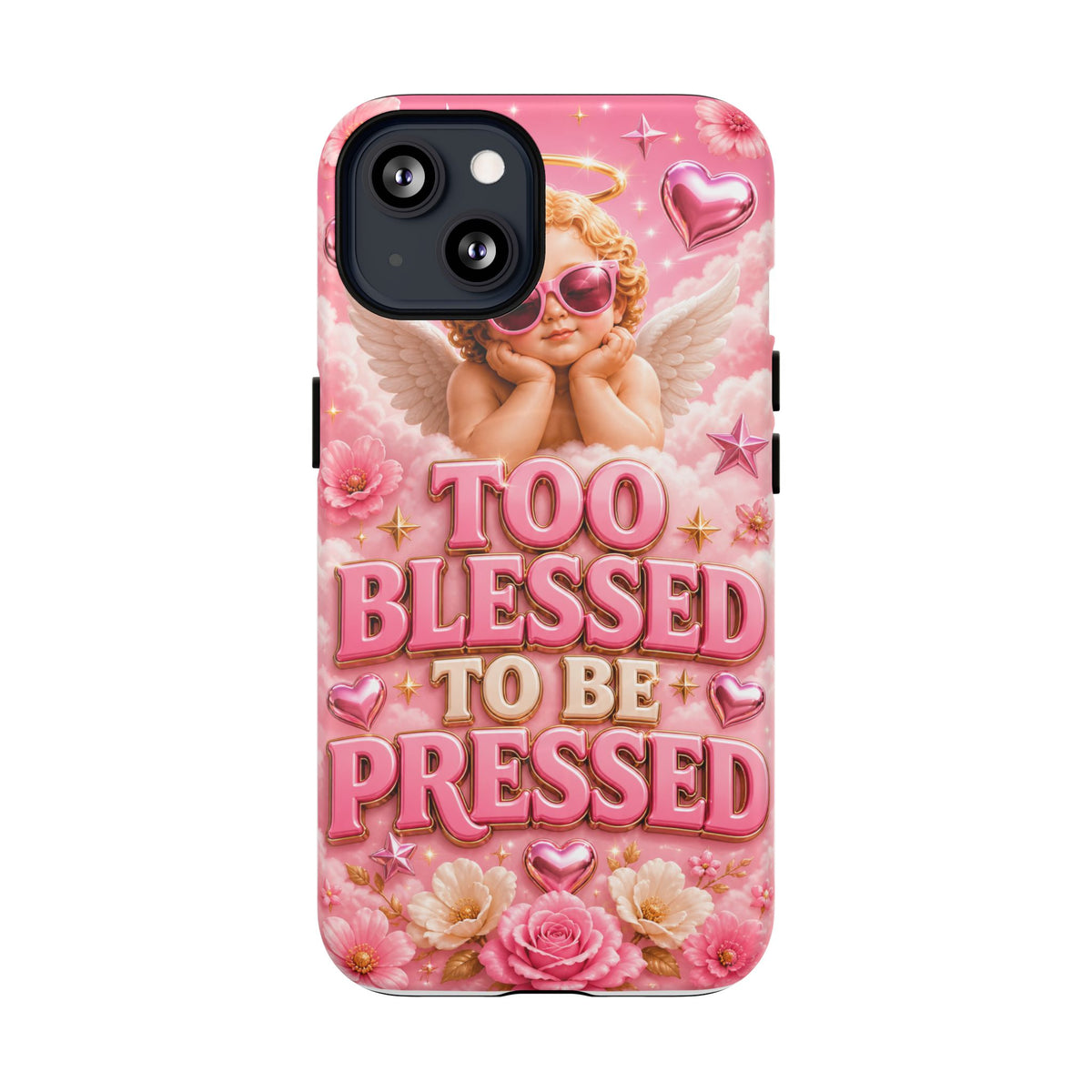 Too Blessed To Be Pressed Magsafe Phone Case