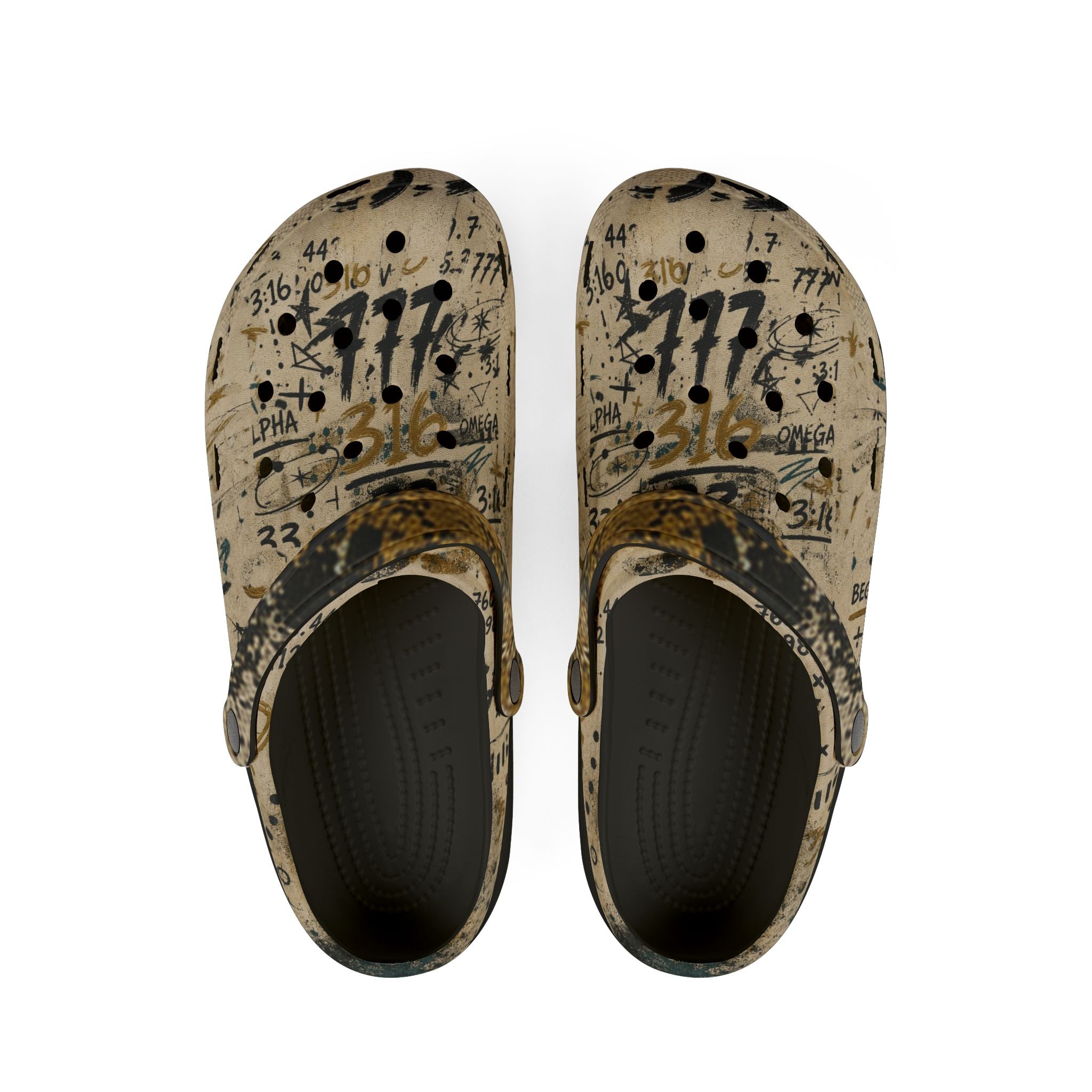 Heavenly Numbers EVA Foam Clogs