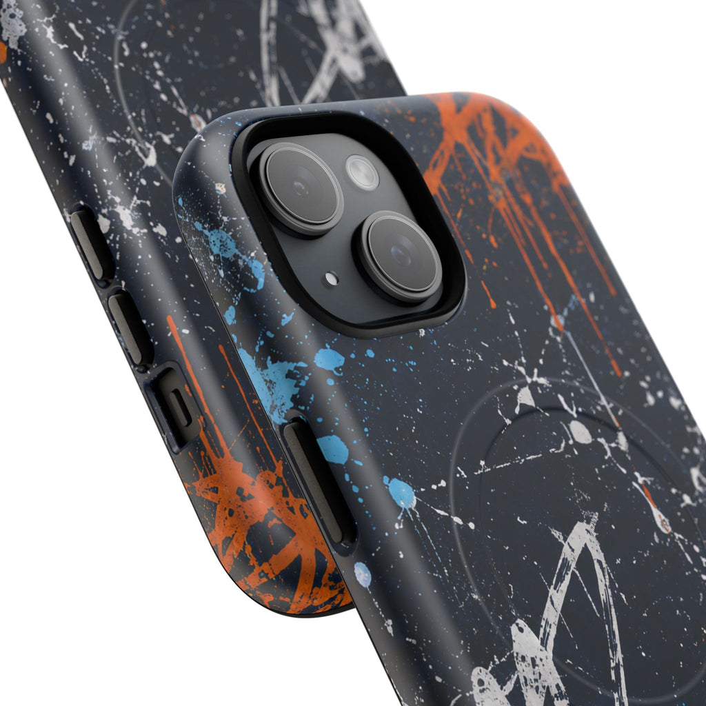 Midnight Praise Abstract Graffiti Tough Magnetic Phone Case