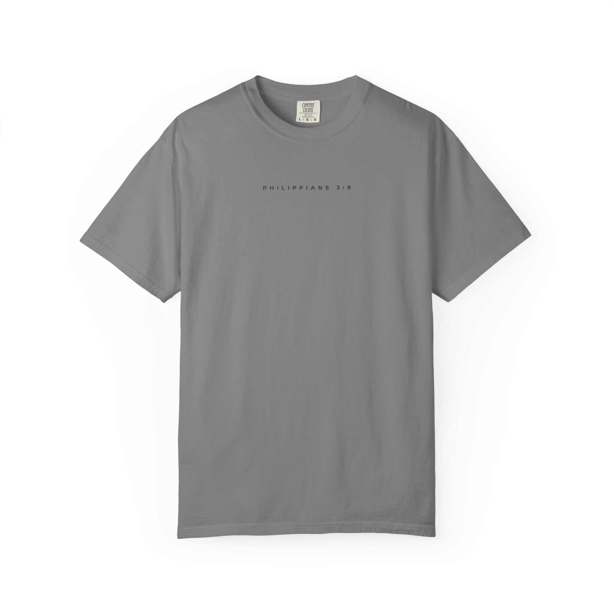 Give Me Jesus Christian T Shirt, Philippians 3:8 Faith Tee, Vintage Garment Dyed Christian Shirt, Minimalist Bible Verse Shirt, Faith