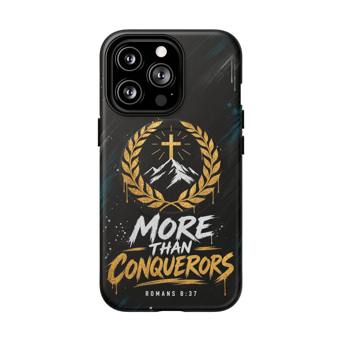 More Than Conquerors Phone Case