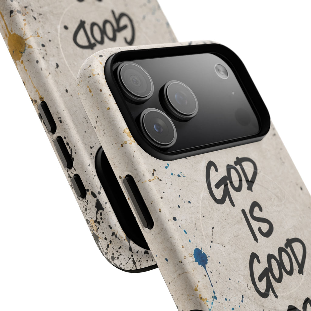 God Is Good Minimal Graffiti Tough Magnetic Phone Case