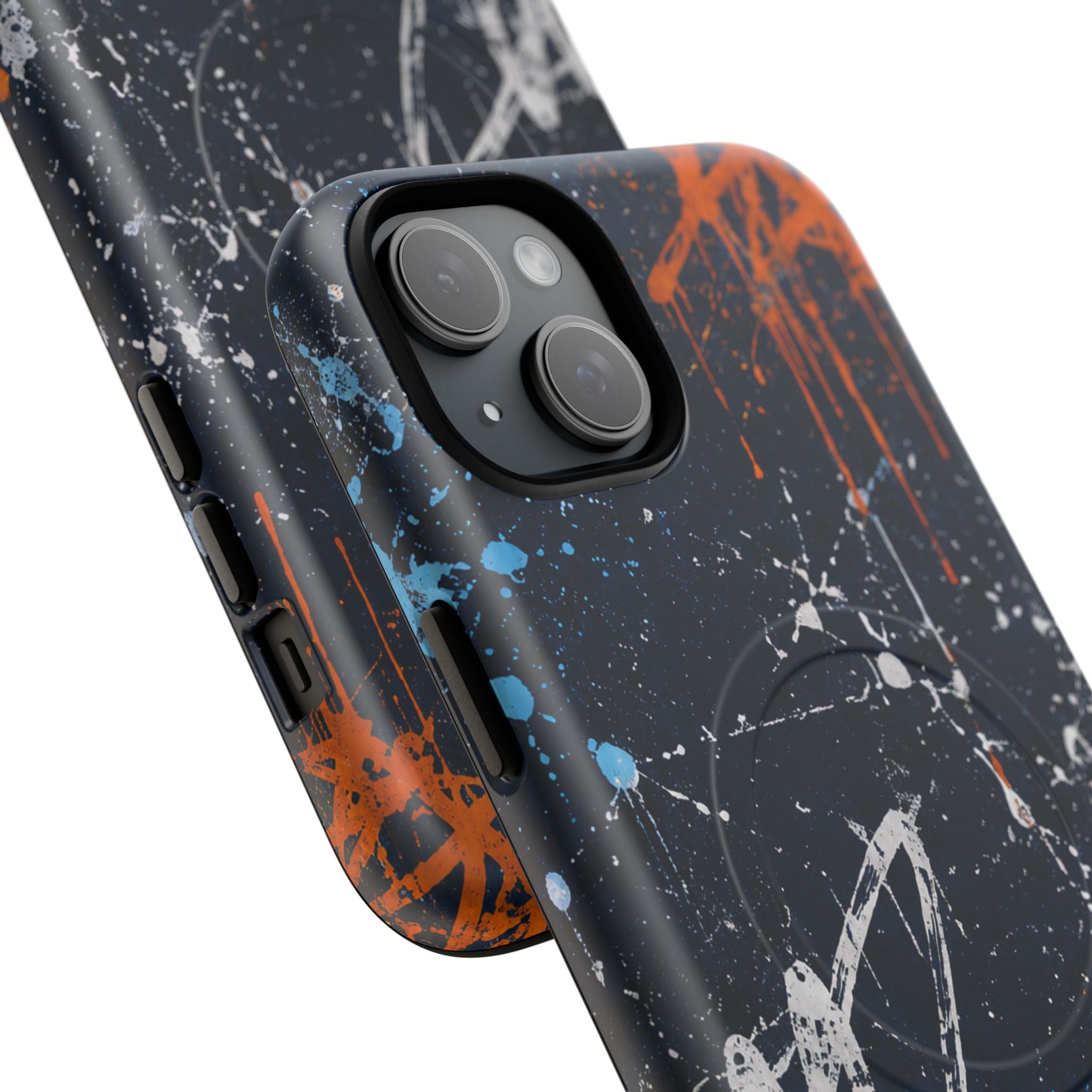 Midnight Praise Abstract Graffiti Tough Magnetic Phone Case