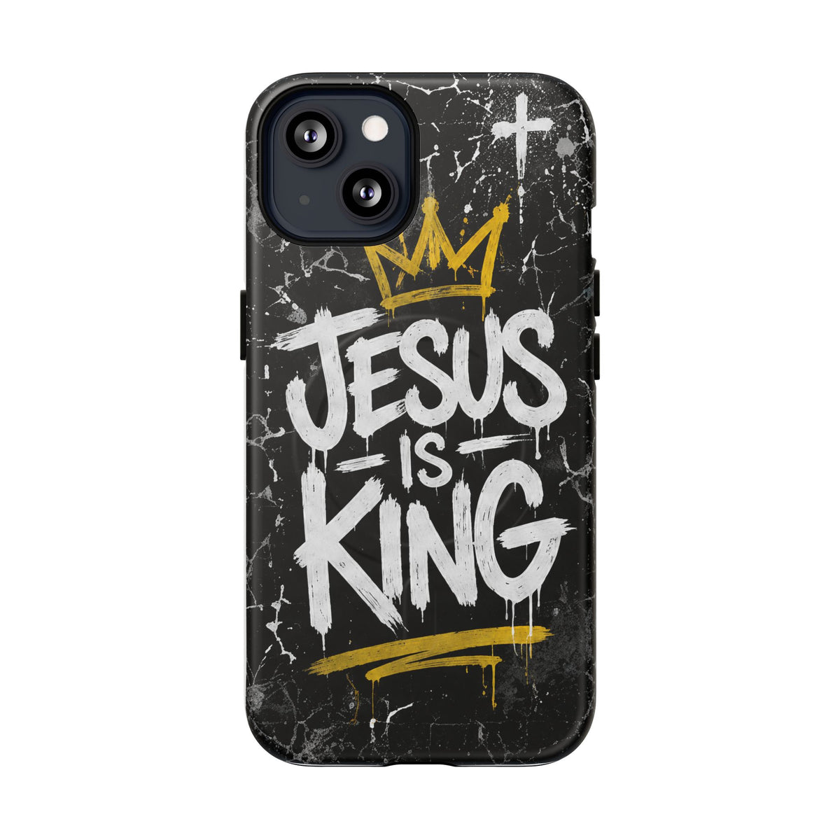 Jesus Is King Christian Graffiti Phone Case