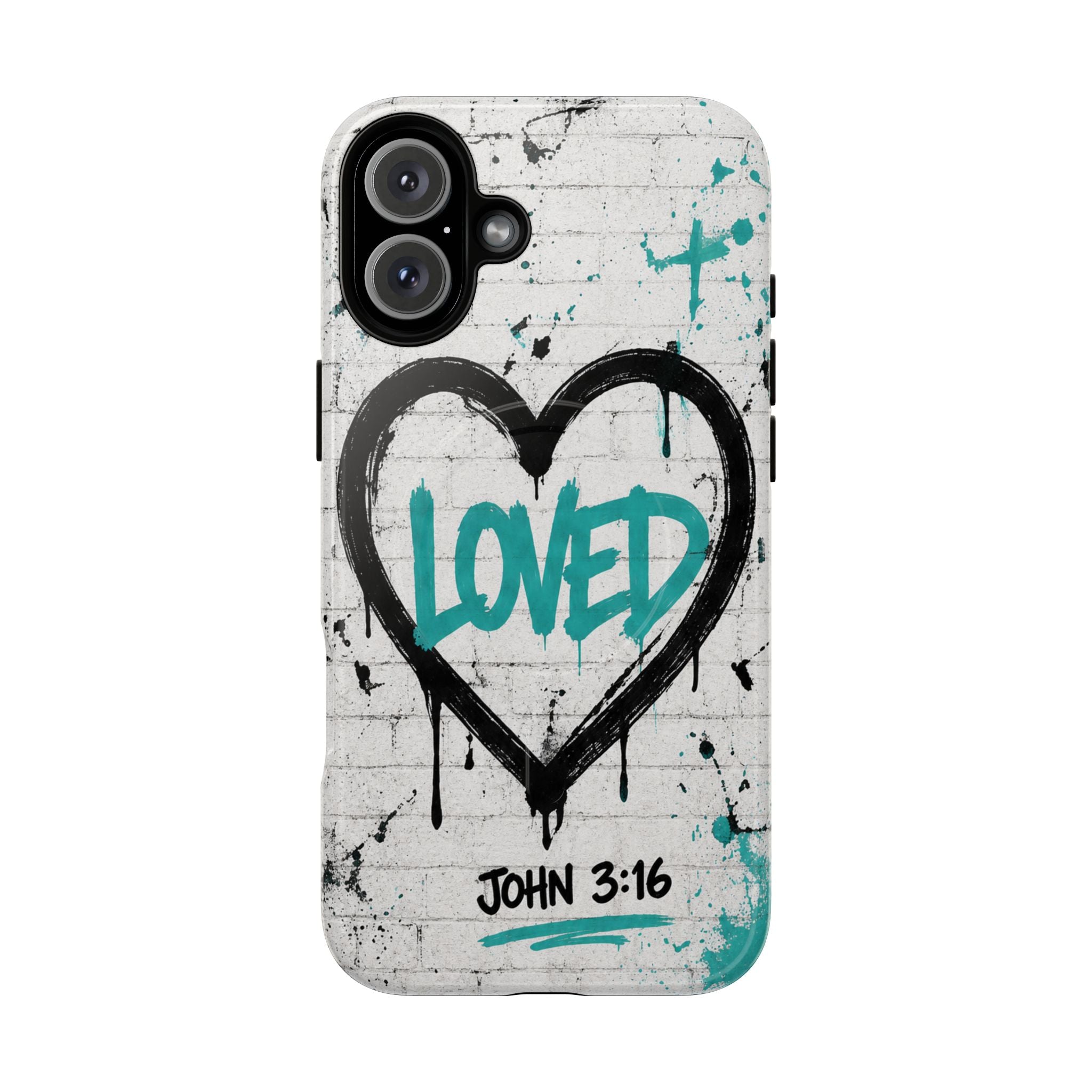 Loved John 3:16 Christian Tough Magnetic Phone Case