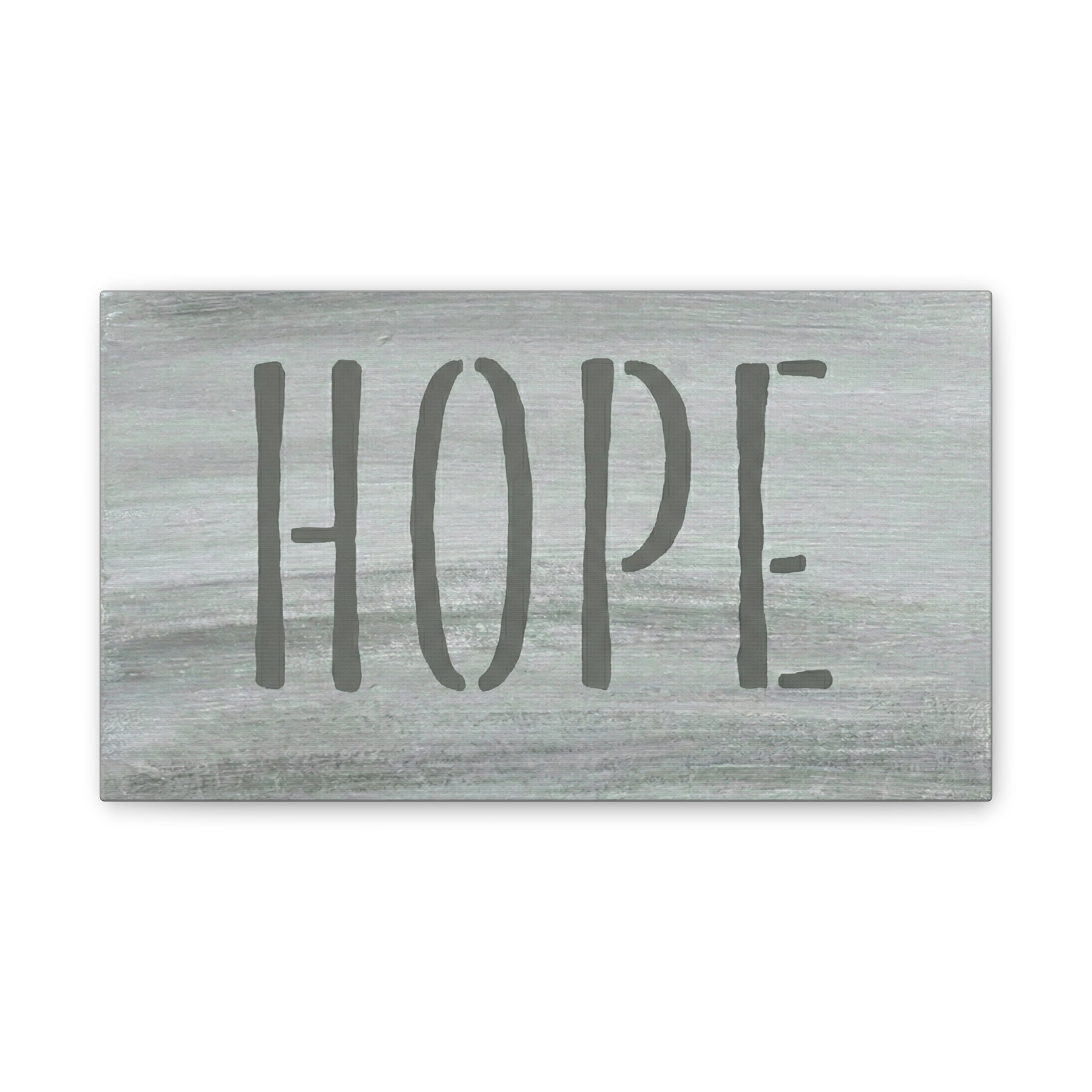 Hope Christian Canvas Wall Art | Minimalist Faith Quote Print | Modern Neutral Home Decor | 1 Thessalonians Inspired