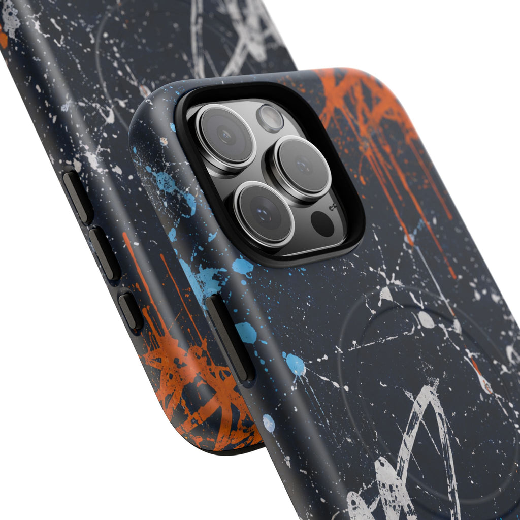 Midnight Praise Abstract Graffiti Tough Magnetic Phone Case