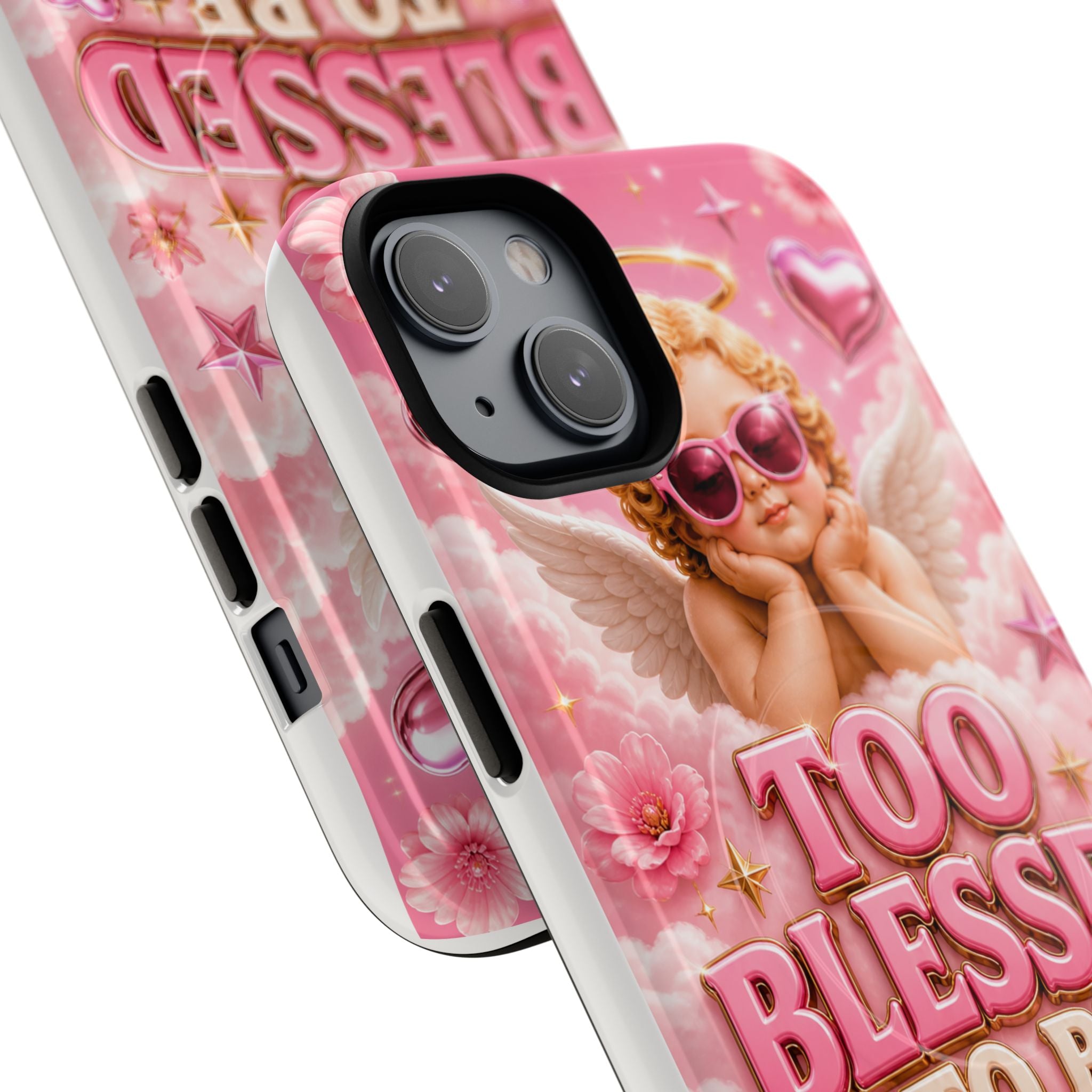 Too Blessed To Be Pressed MagSafe Tough Phone Case