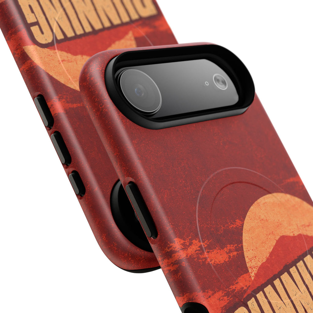 Running on Grace Christian Tough Magnetic Phone Case