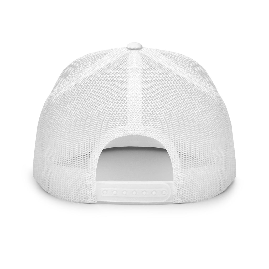 MORE THAN CONQUERORS Printed Christian 5-Panel Trucker Cap
