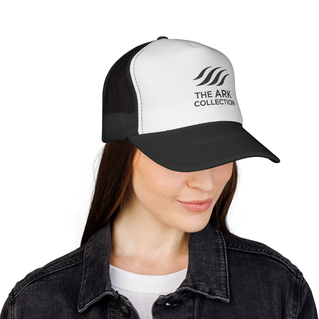 Built Before The Rain Trucker Hat The Ark Collection Christian Streetwear Snapback