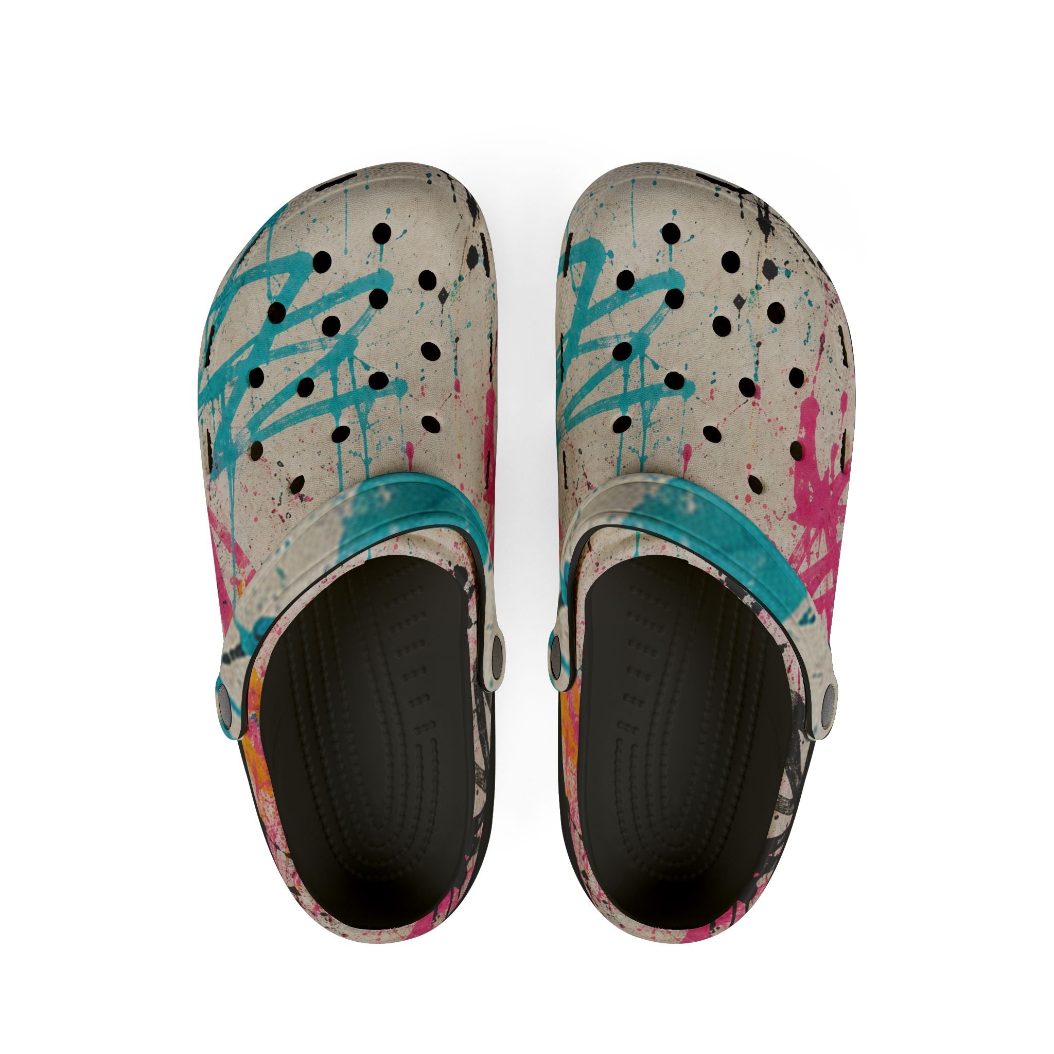 Joy in Color EVA Foam Clogs (AOP)