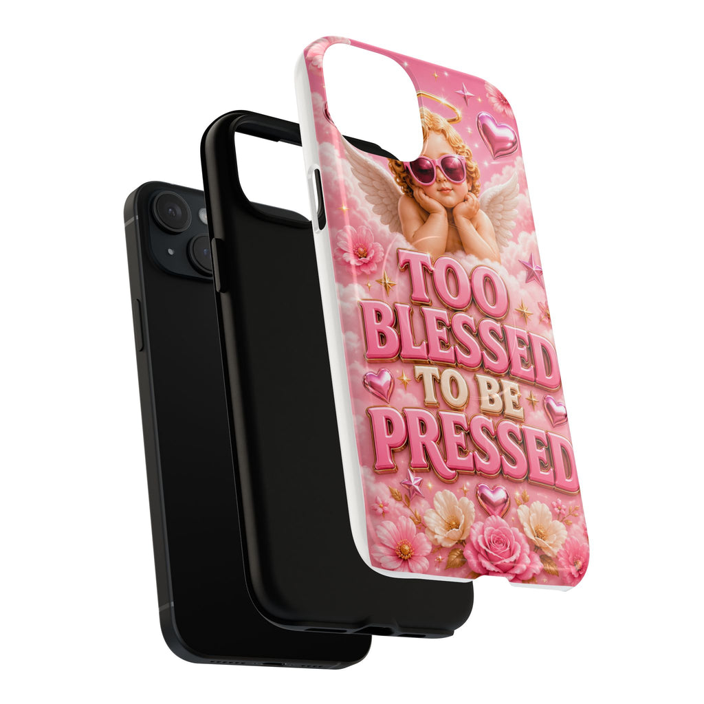 Too Blessed To Be Pressed MagSafe Tough Phone Case