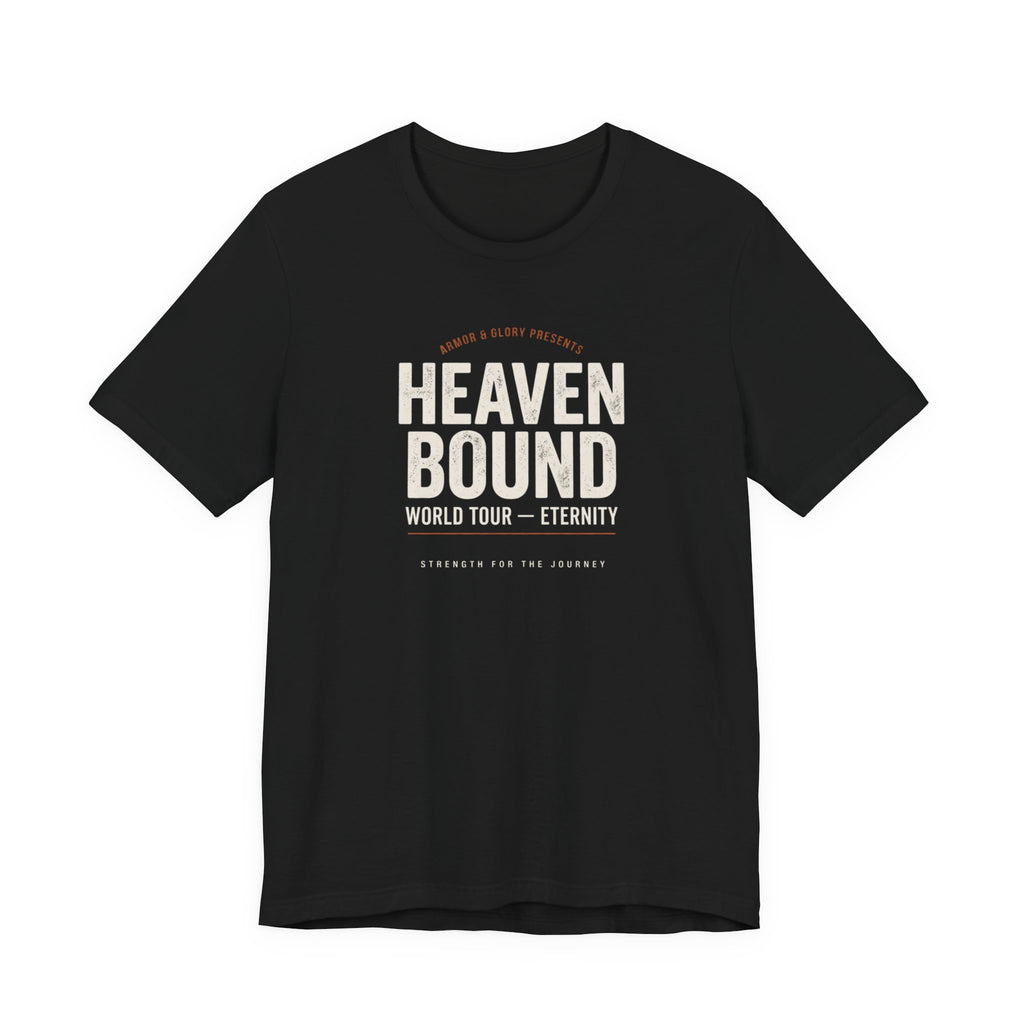 Heaven Bound World Tour Shirt, Philippians 4:13 Tee, World Tour Graphic T Shirt, Vintage Christian Streetwear, Unisex Church Outfit Gift