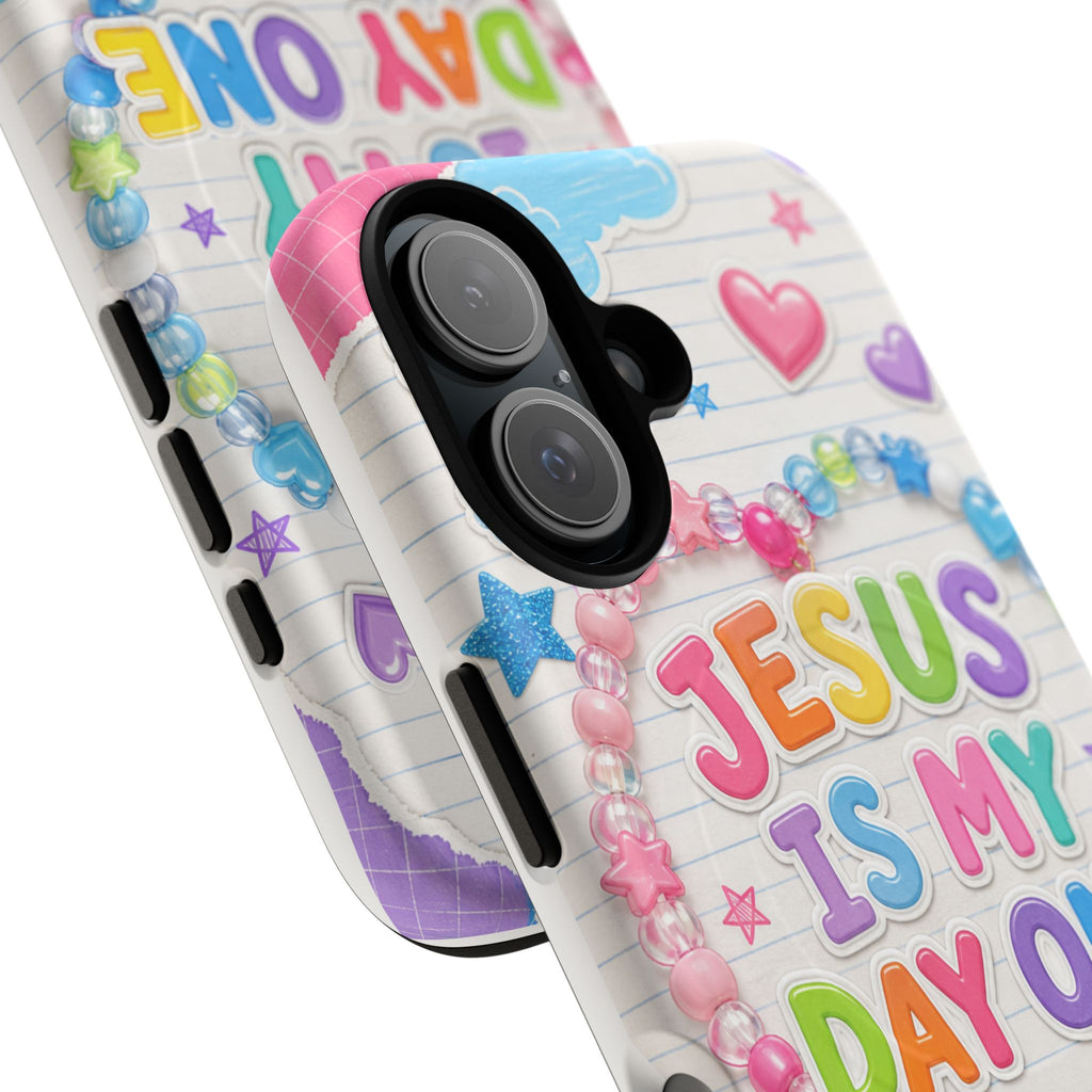 Jesus Is My Day One MagSafe Tough Phone Case