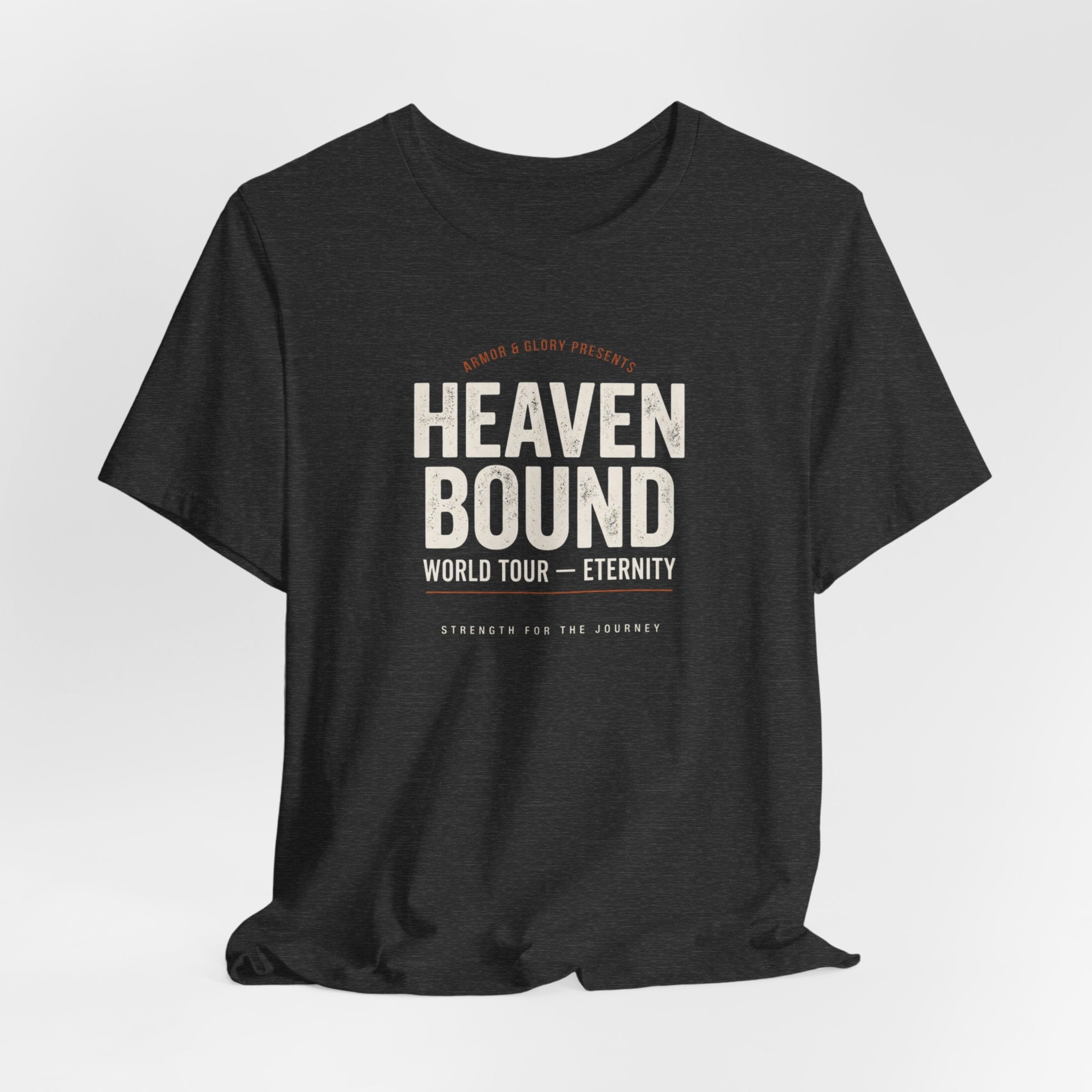 Heaven Bound World Tour Shirt, Philippians 4:13 Tee, World Tour Graphic T Shirt, Vintage Christian Streetwear, Unisex Church Outfit Gift