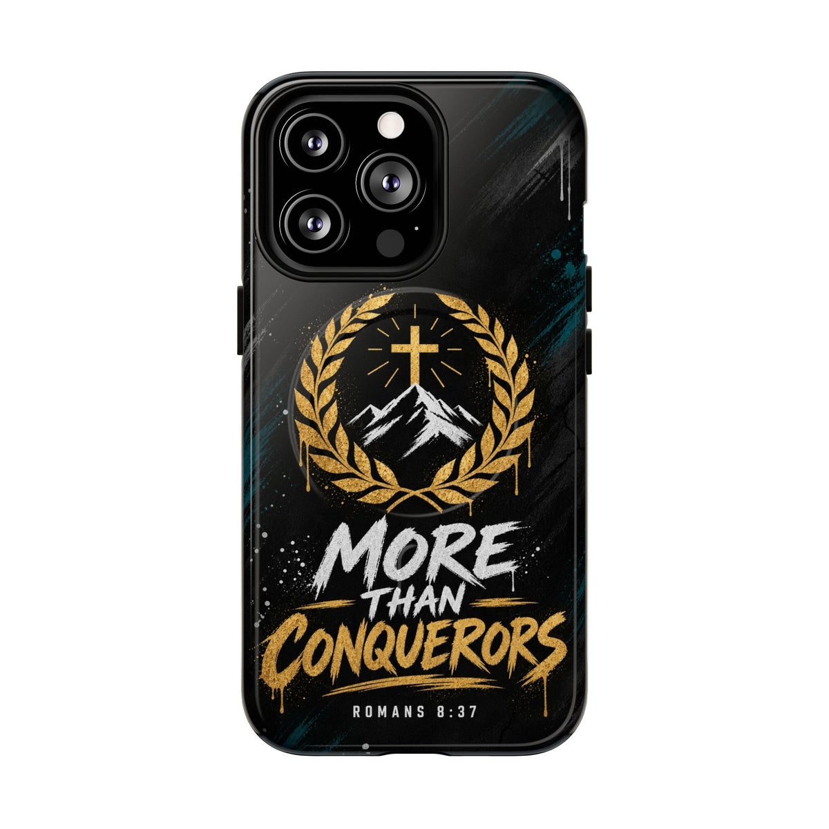 More Than Conquerors Phone Case