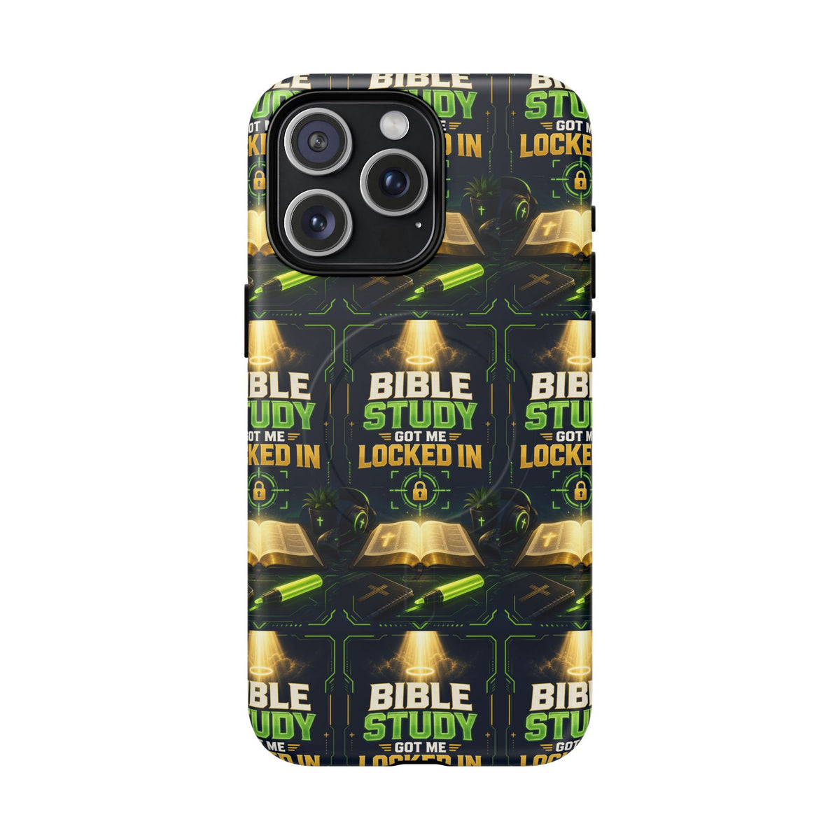 Bible Study Got Me Locked In Magsafe Phone Case