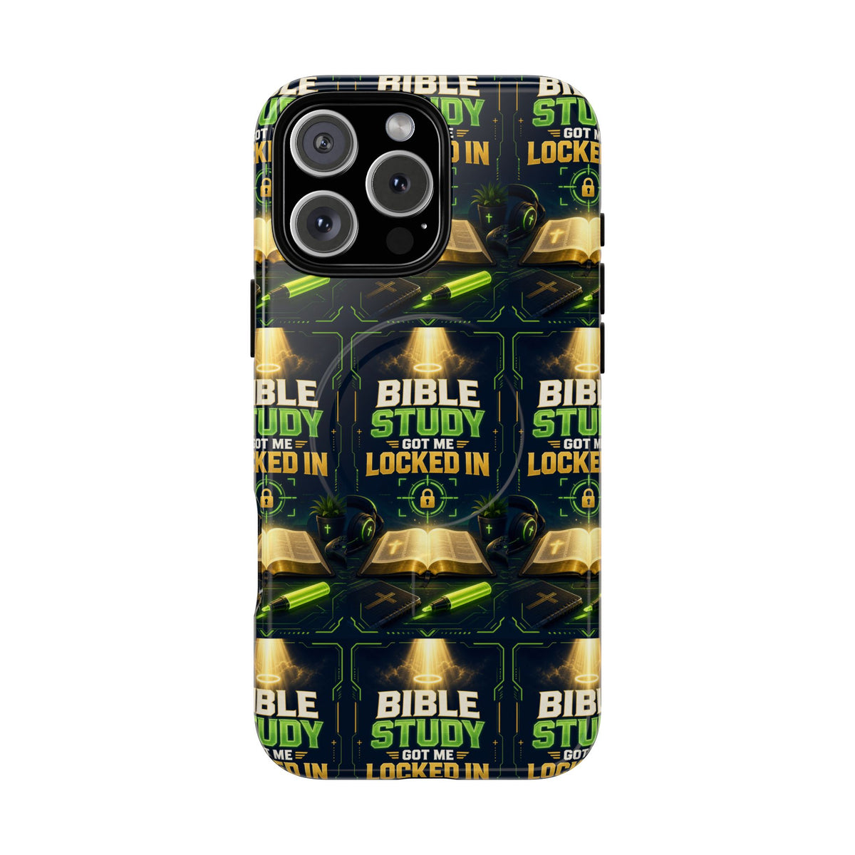 Bible Study Got Me Locked In Magsafe Phone Case
