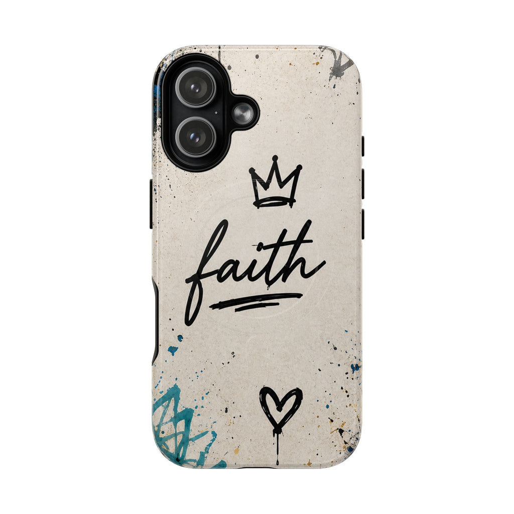 Faith & Love Christian Tough Magnetic Phone Case