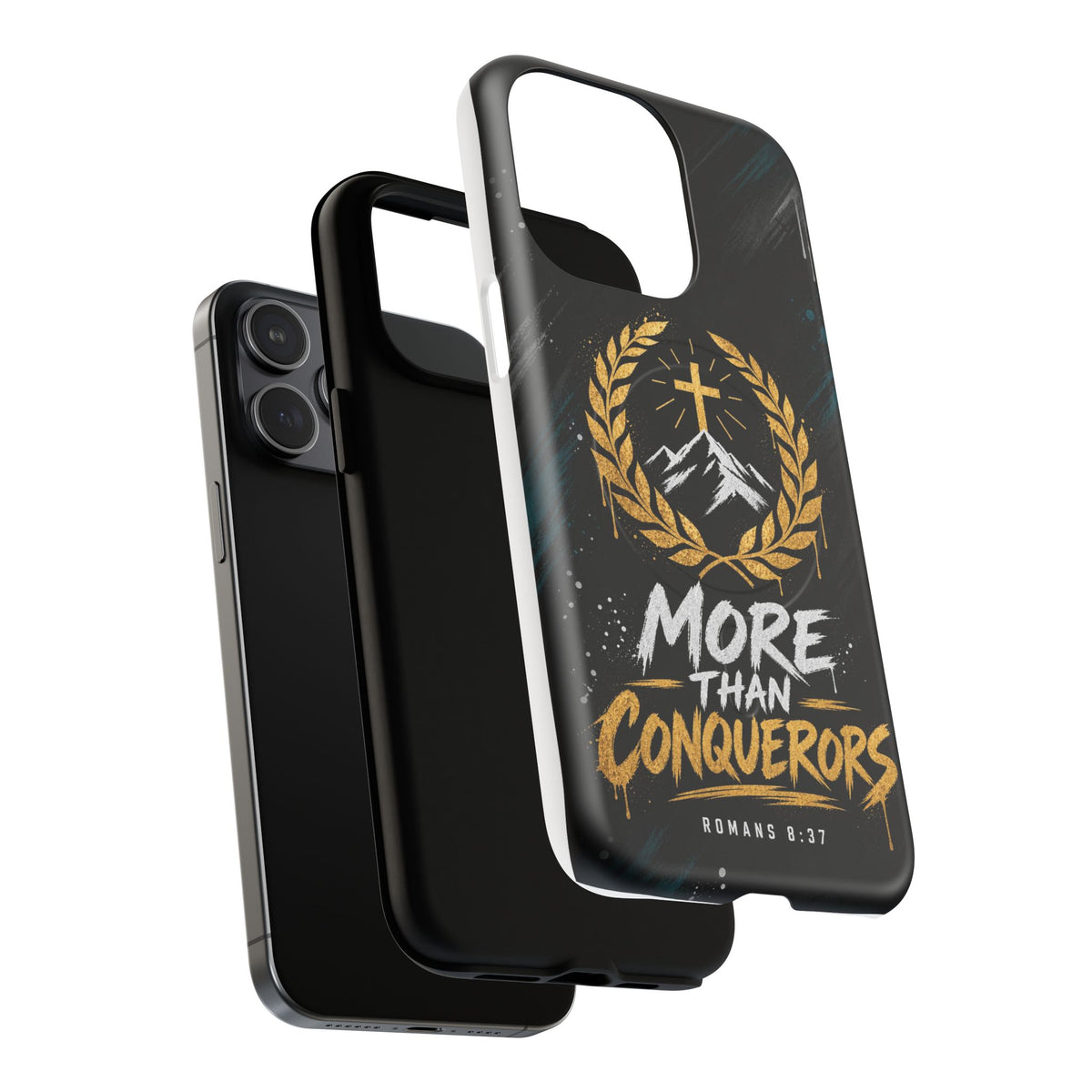 More Than Conquerors Tough Magnetic Phone Case