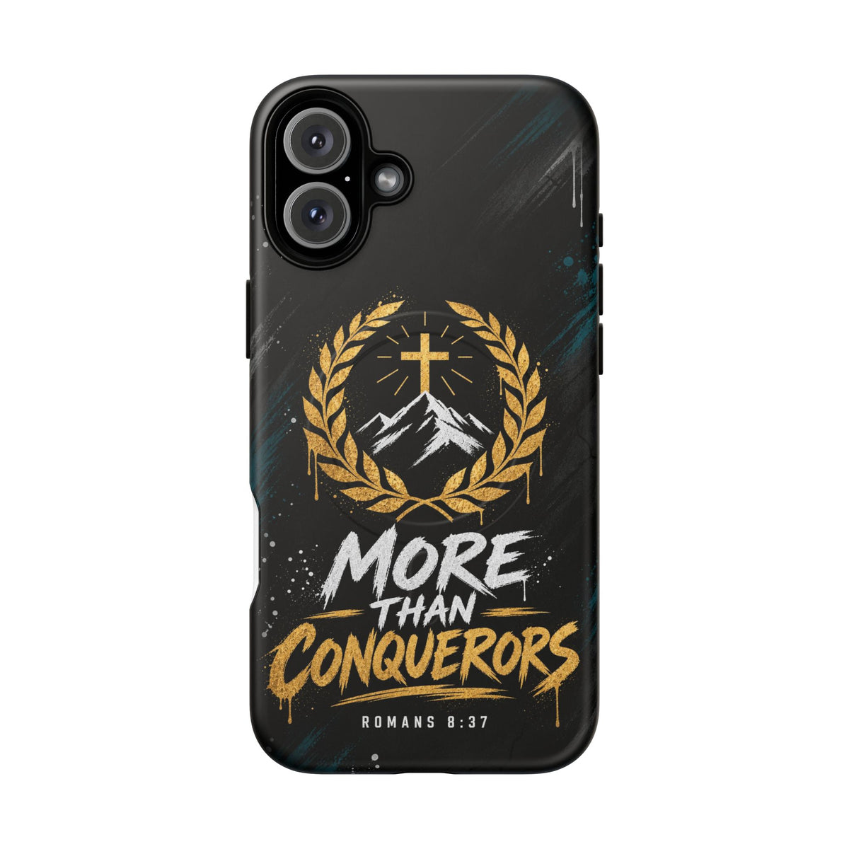 More Than Conquerors Phone Case