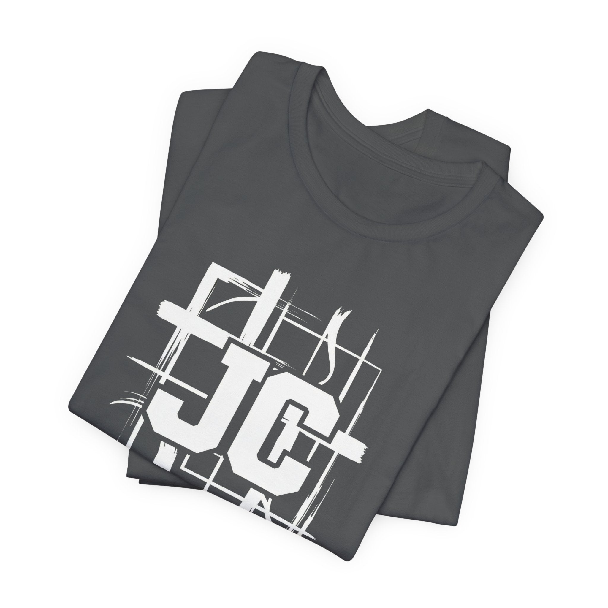 JC Monogram Shirt, Jesus Christ Initials Tee, Christian Streetwear Graphic Tee, Minimalist Faith T Shirt, Unisex Everyday Gift
