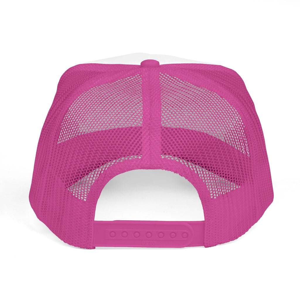 JC Monogram Trucker Cap | Embroidered Initials Mesh Hat