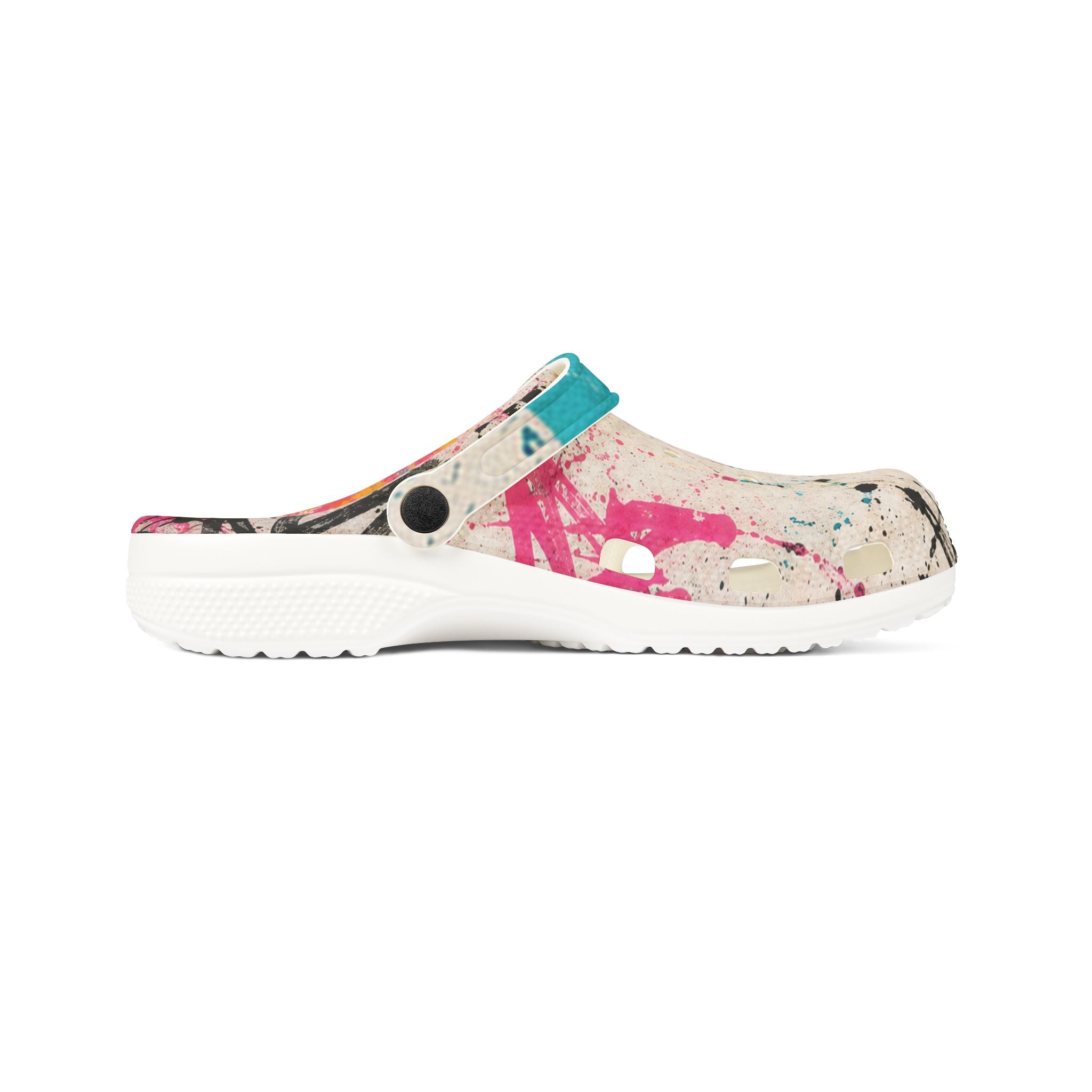 Joy in Color EVA Foam Clogs (AOP)