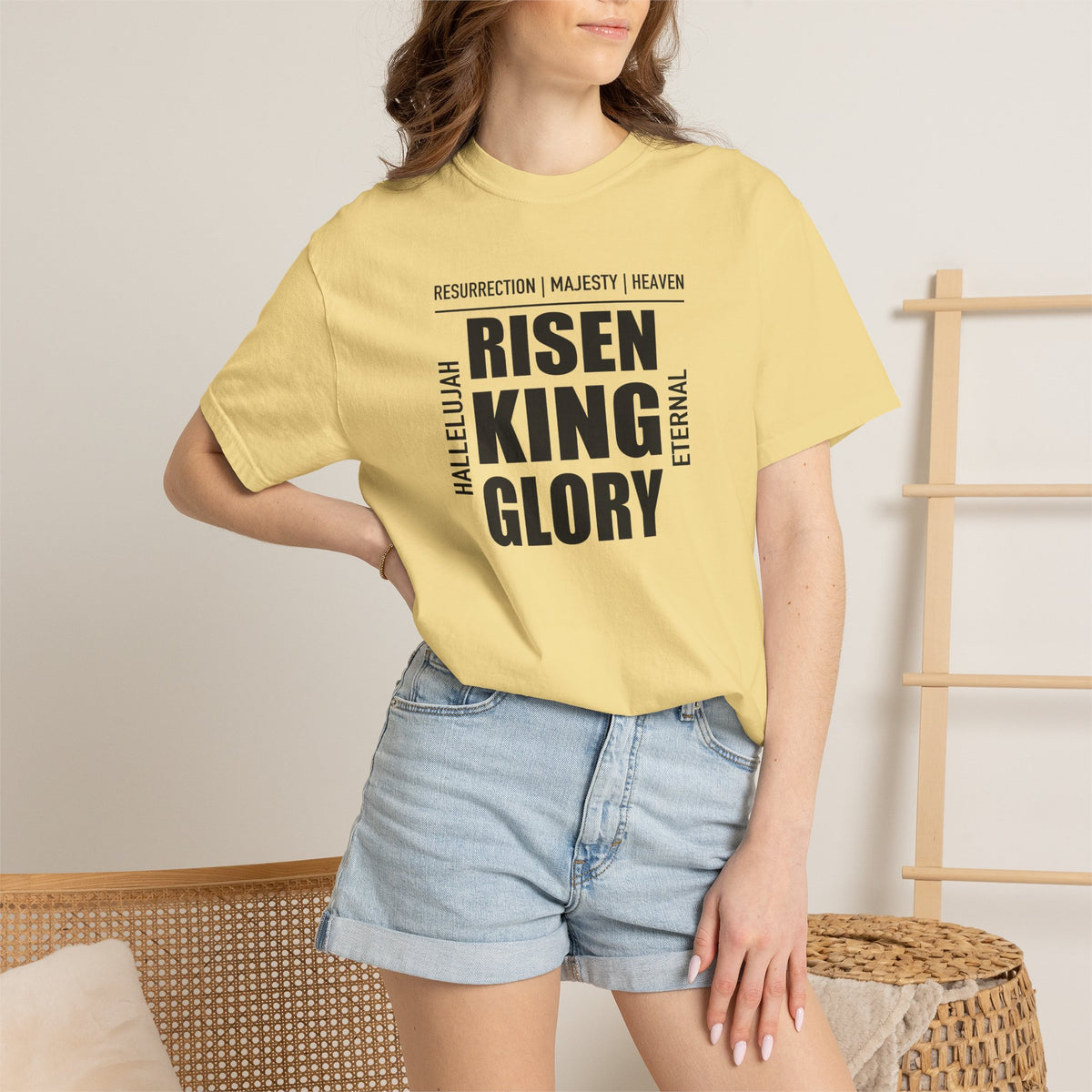 Risen King Glory | Christian Tee